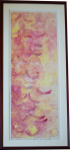 Grafika artystyczna na ścianę, Monotypia, kolor, sygnowana 25,5 x 70,0 cm - ULOTNE MARZENIA VII