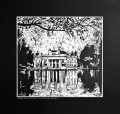 Grafika artystyczna na ścianę, Linoryt czarno-biały sygnowany 27,5 x 29,5 cm - Pałac Łazienkowski, passe-partout czarne.png