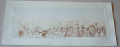 Grafika artystyczna na ścianę, Monotypia kolorowa, praca sygnowana, W pełni rozkwitu IV, Seria A 5/5.png